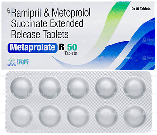 Metaprolate R 50 Tablet 10