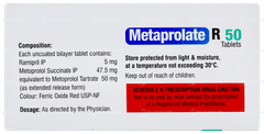 Metaprolate R 50 Tablet 10