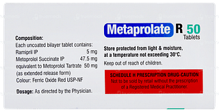 Metaprolate R 50 Tablet 10