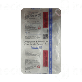 Adzclav 625 MG Tablet 10