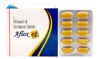 Aflox Oz 200/500Mg Tablet 10