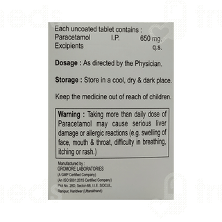 Akmol 650 MG Tablet 10