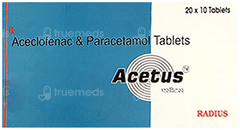 Acetus 100/325 Mg Tablet 10