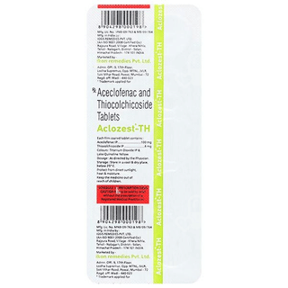 Aclozest Th 100/4 Mg Tablet 10