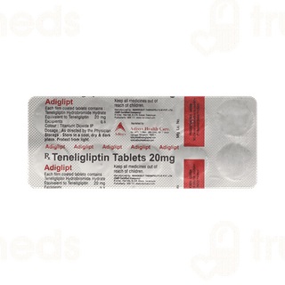 Adiglipt 20 MG Tablet 10