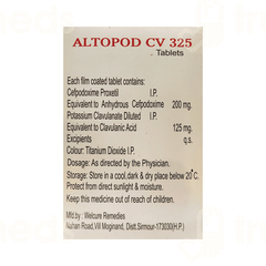 Altopod Cv 325 MG Tablet 10
