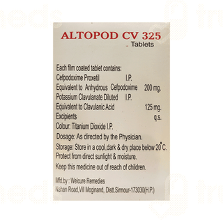 Altopod Cv 325 MG Tablet 10