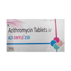 Azi Smyle 250 Mg Tablet 6
