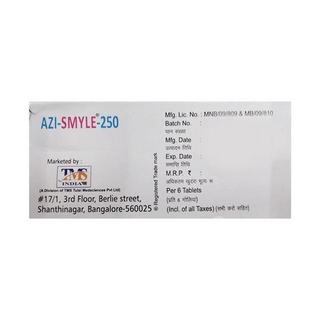 Azi Smyle 250 Mg Tablet 6