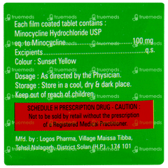 Minocyclone 100 Tablet 10 Minocyclone 100 Tablet 10