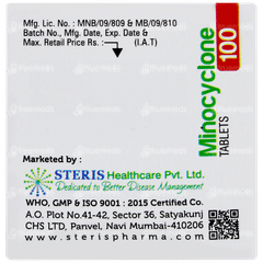Minocyclone 100 Tablet 10 Minocyclone 100 Tablet 10