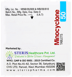 Minocyclone 50 Tablet 10 Minocyclone 50 Tablet 10