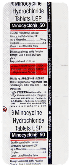 Minocyclone 50 Tablet 10 Minocyclone 50 Tablet 10
