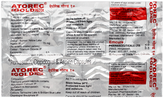 Atorec Gold 10 Capsule 10