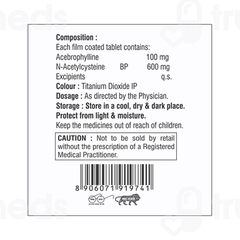 Acetynet Ac Tablet 10 Acetynet Ac Tablet 10