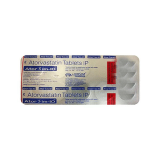 Atorsim 10 Mg Tablet 10