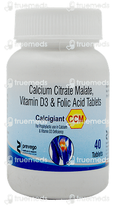 Calcigiant Ccm Tablet 40