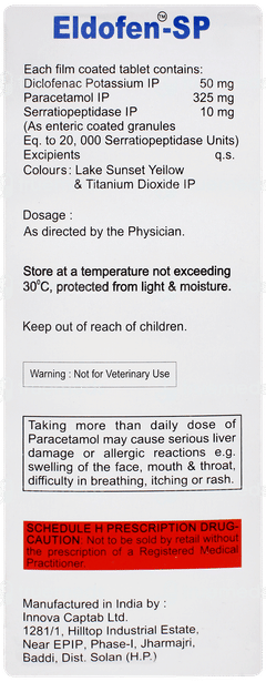 Eldofen Sp Tablet 10