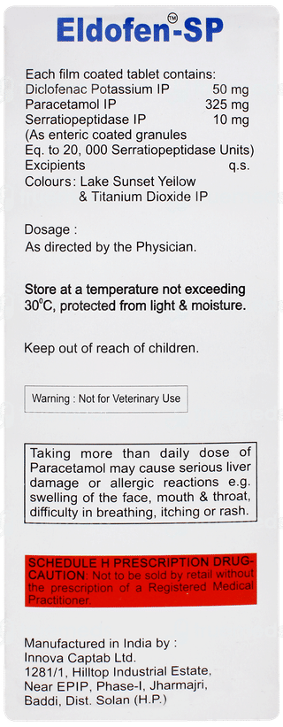 Eldofen Sp Tablet 10
