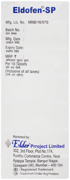 Eldofen Sp Tablet 10