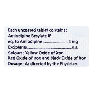 Amlobact 5 Mg Tablet 10