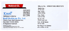 Nebivol Cl Tablet 10 Nebivol Cl Tablet 10