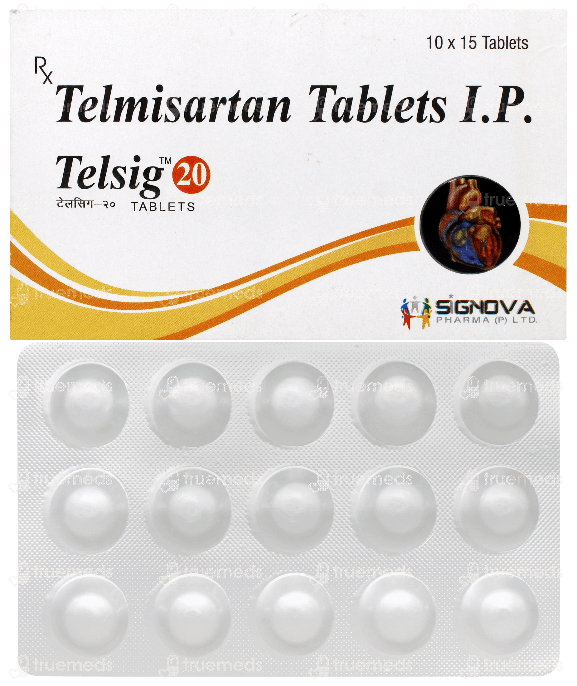 Telsig 20Mg Tablet 15