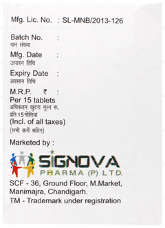 Telsig 20mg Tablet 15