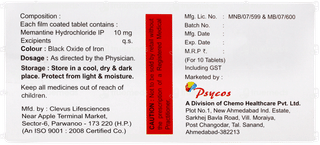 Admitine 10 MG Tablet 10