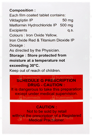 Nugliptin M 500 Tablet 15