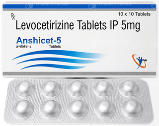 Anshicet 5 Mg Tablet 10
