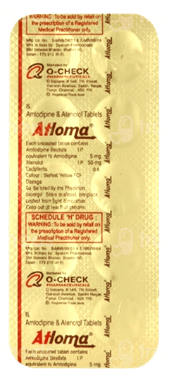 Atloma 5/50 Mg Tablet 10