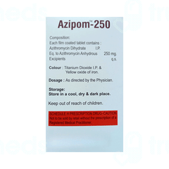 Azipom 250 MG Tablet 6 Azipom 250 MG Tablet 6