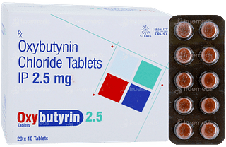 Oxybutyrin 2.5 Tablet 10