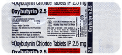 Oxybutyrin 2.5 Tablet 10
