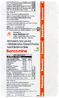 Bencomine Tablet 10