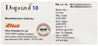 Dapazol 10 Tablet 15