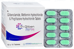 Tri Gliben Forte Tablet 10