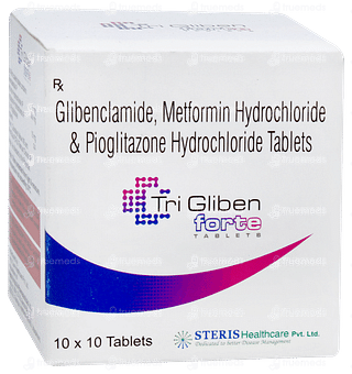 Tri Gliben Forte Tablet 10