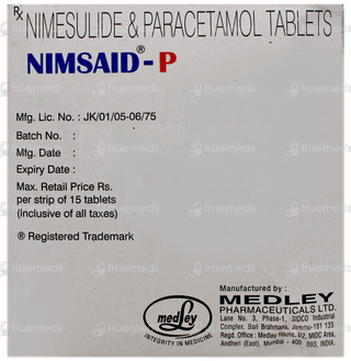 Nimsaid P Tablet 15