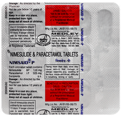 Nimsaid P Tablet 15 Nimsaid P Tablet 15