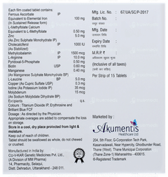 Haemaday Plus Tablet 15 Haemaday Plus Tablet 15