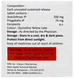 Aciky Pg 200/75 Tablet 10