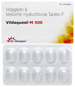 Vildaquest M 500 Tablet 10