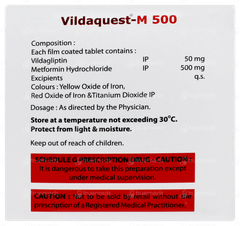 Vildaquest M 500 Tablet 10 Vildaquest M 500 Tablet 10