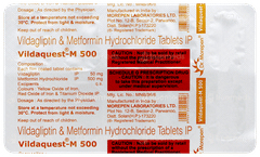 Vildaquest M 500 Tablet 10 Vildaquest M 500 Tablet 10