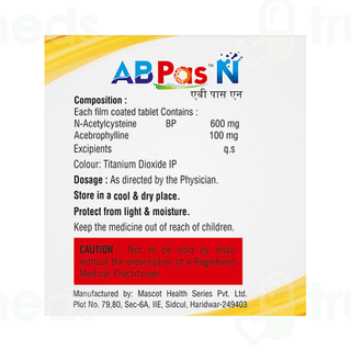 Ab Pas N 100/600 MG Tablet 10