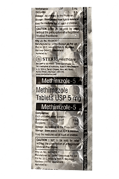 Methimzole 5 MG Tablet 10