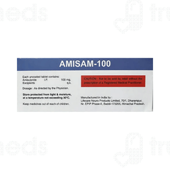 Amisam 100 MG Tablet 10