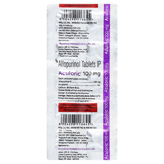 Aculoric 100 Mg Tablet 10